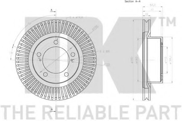 NK 2045171 Brake Disc